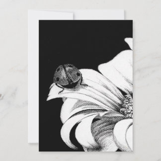 Ladybird Invitation