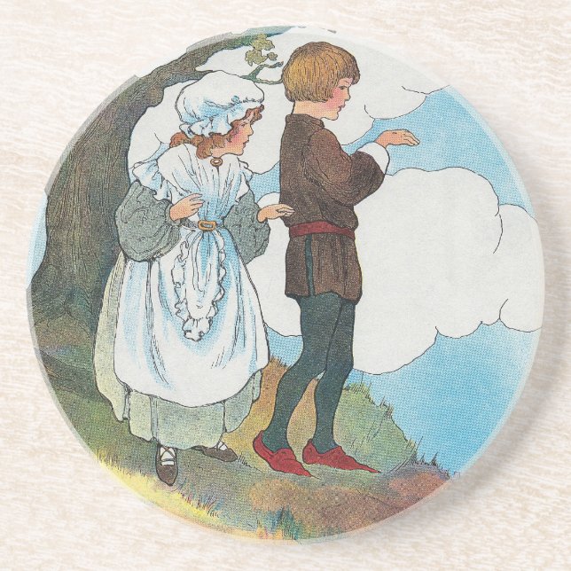 Ladybird, ladybird, fly away home! coaster (Front)