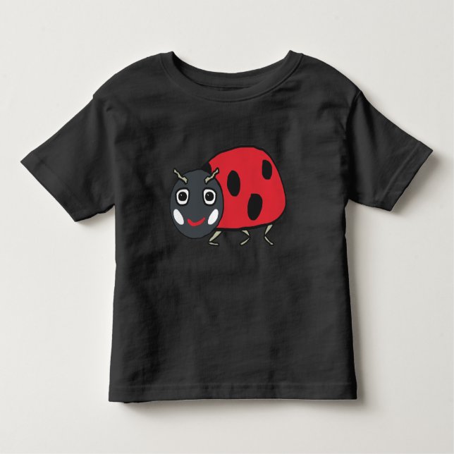 Ladybird Ladybug Toddler T-Shirt (Front)