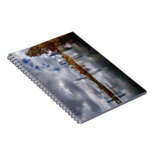 Ladybird Lake - Austin Texas Skyline 4 Spiral Notebook