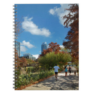 Ladybird Lake Butler Running Trail - Austin, Texas Notebook