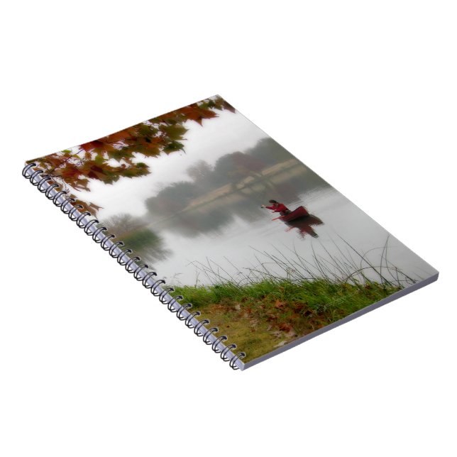 Ladybird Lake Fishing - Austin Texas Notebook (Right Side)