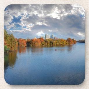 Ladybird Lake in the Fall - Austin, Texas Coaster