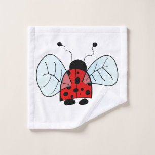 Ladybird Wash Cloth
