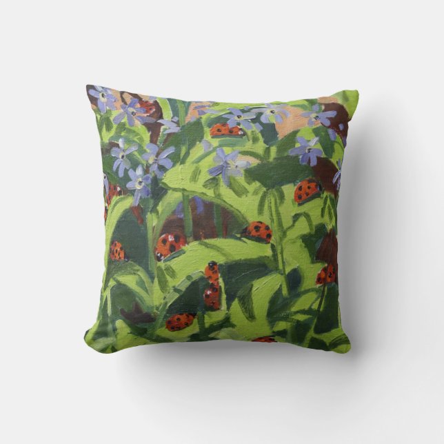Ladybirds 2013 cushion (Front)