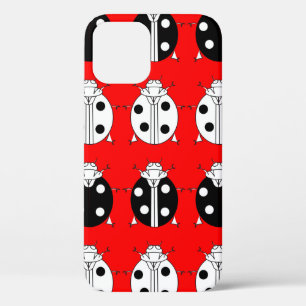 ladybirds pattern iPhone 12 case