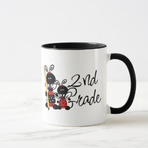 Ladybug 2nd Grade Tshirts and Gifts Mug