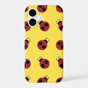 Ladybug 60s retro cool red yellow