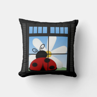 Ladybug American MoJo Pillow