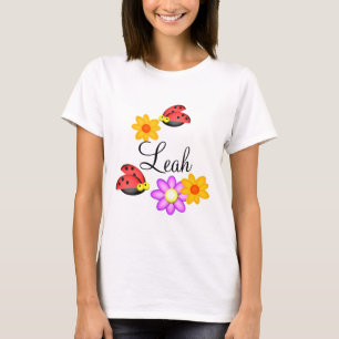 Ladybug and Flowers T-Shirt