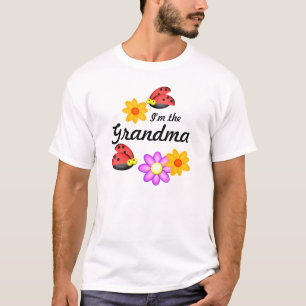 Ladybug and Flowers T-Shirt