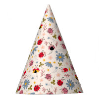 Ladybug and Wildflowers Pattern Birthday
