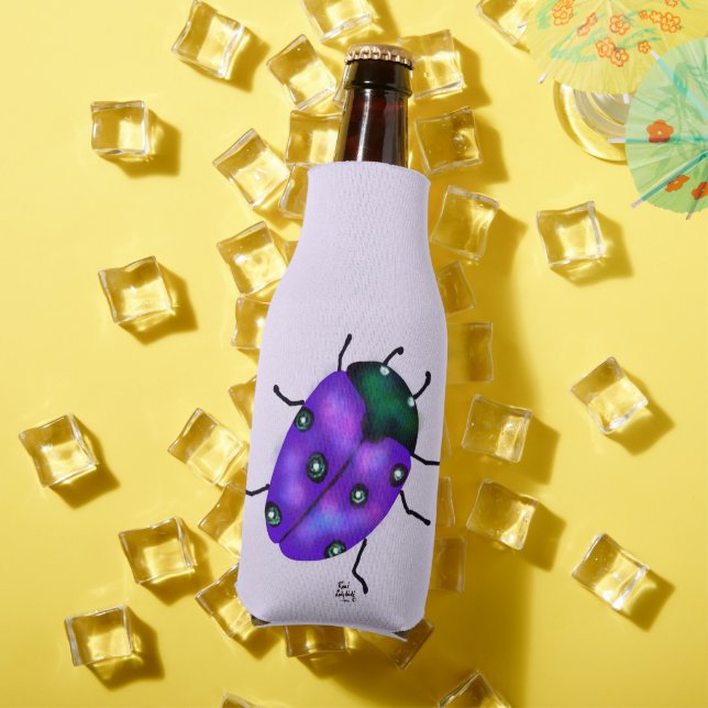 LADYBUG ART BOTTLE COOLER (In Situ Summer)