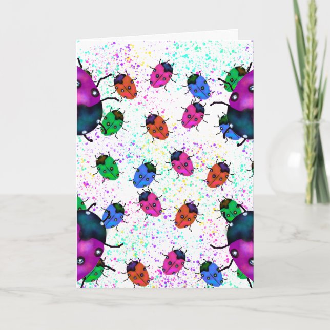 LADYBUG ART CARD (Front)