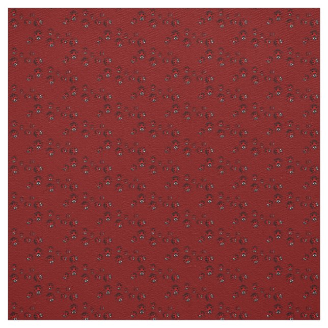 Ladybug Art Fabric Ladybird Fabric Cotton or Poly (Swatch)