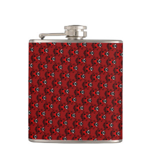 Ladybug Art Flask Custom Ladybug Drink Flask