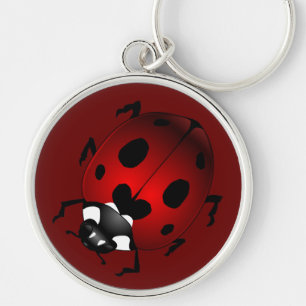 Ladybug Art Keychain Bug Keepsake Ladybug Gifts