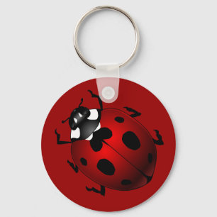Ladybug Art Keychain Bug Keepsake Ladybug Gifts