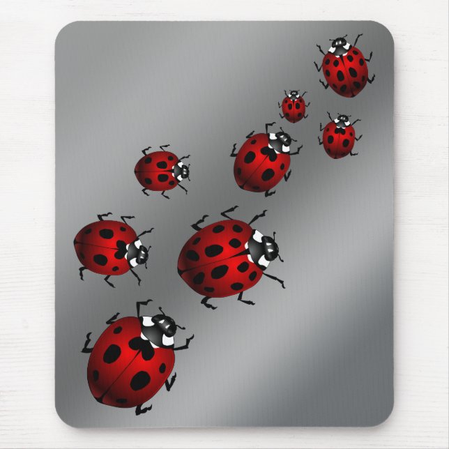 Ladybug Art Mousepad Bug Keepsake Ladybug Gifts (Front)