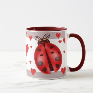 Ladybug Art Mug