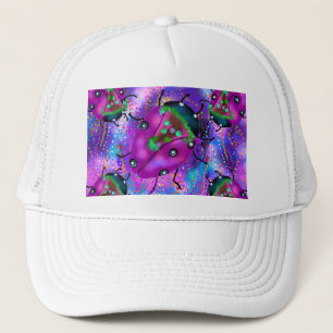 LADYBUG ART TRUCKER HAT