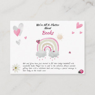 Ladybug Baby Shower Enclosure Cards