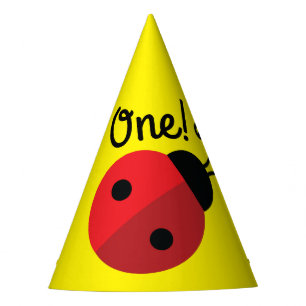 Ladybug Birthday Party Hat