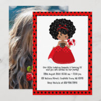 Ladybug Black Princess Fairy Tale Birthday Party