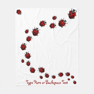 Ladybug Blanket Ladybug Custom Ladybird Blankets