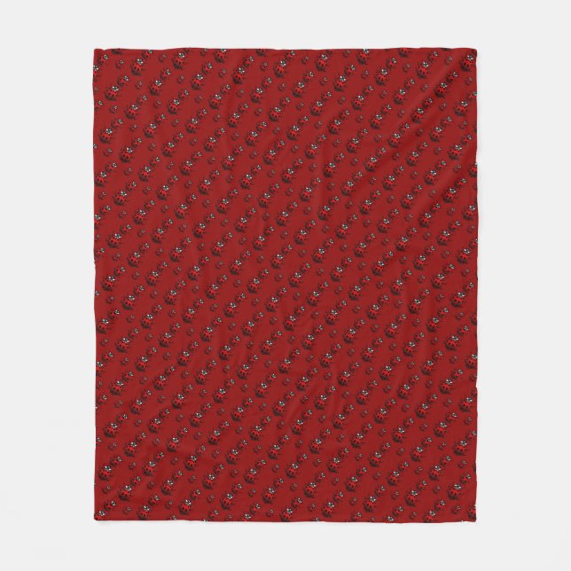 Ladybug Blanket Ladybug Custom Ladybird Blankets (Front)