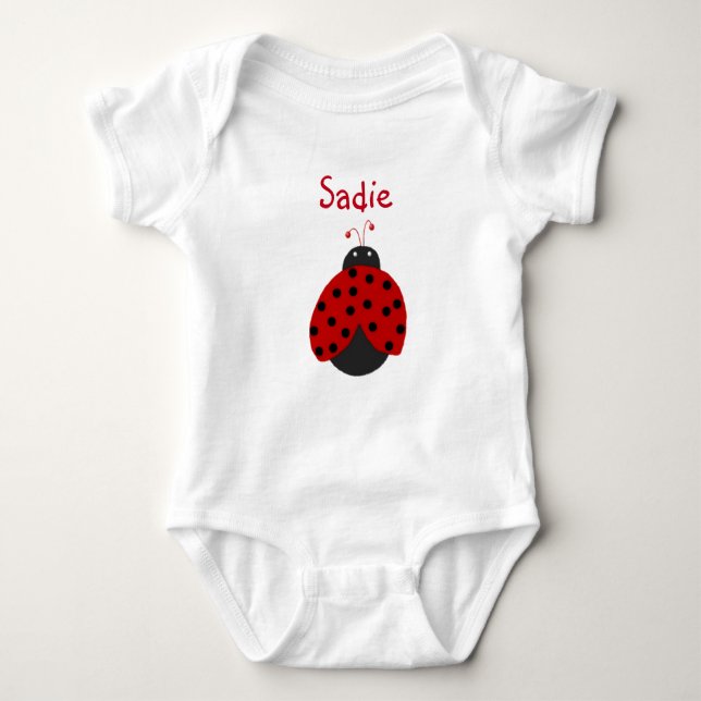 Ladybug Bodysuit (Front)