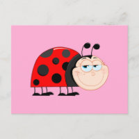 Ladybug Bugs Funny Insect Cute Smile