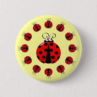 Ladybug Button