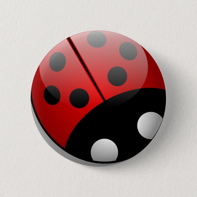 Ladybug Button (Front)