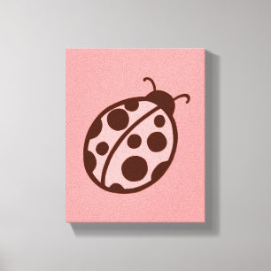 Ladybug Canvas Art Print
