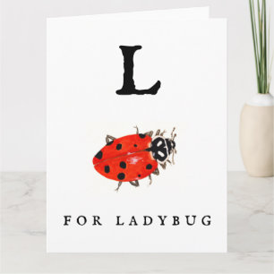 Ladybug  card