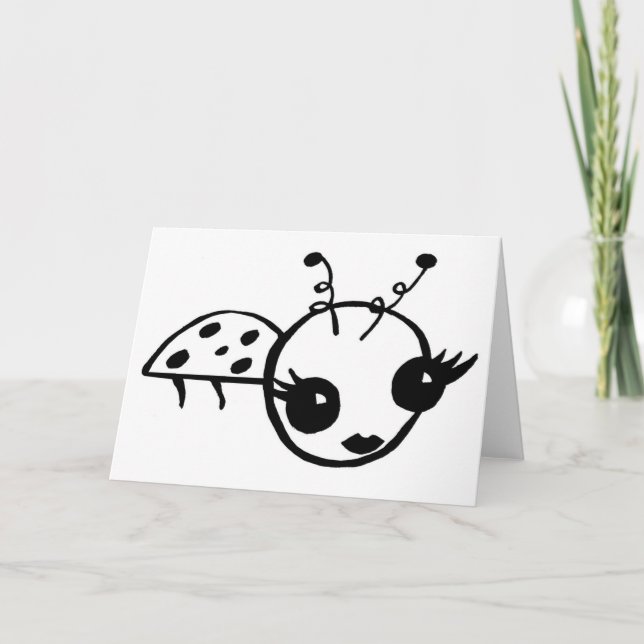 Ladybug Card (Front)