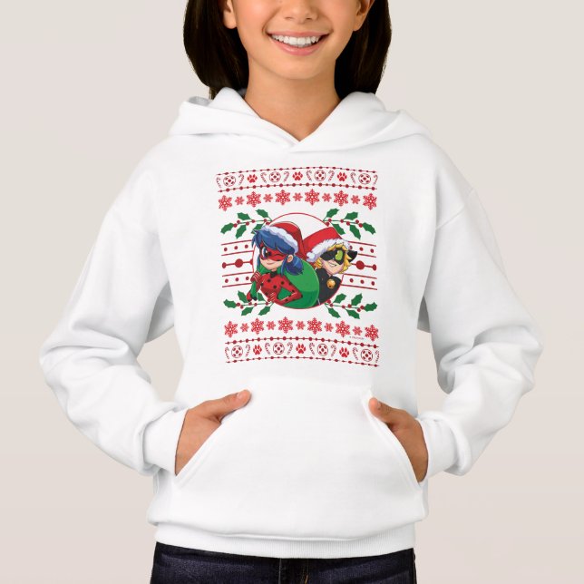 Ladybug & Cat Noir | Holiday Graphic (Front)