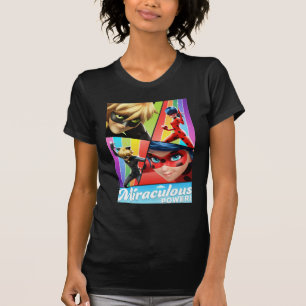 Ladybug & Cat Noir   Miraculous Power! T-Shirt