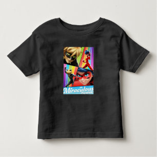 Ladybug & Cat Noir Miraculous Power! Toddler T-Shirt