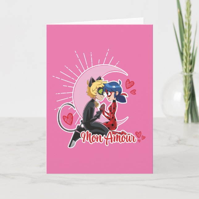 Ladybug & Cat Noir | Mon Amour Card (Front)