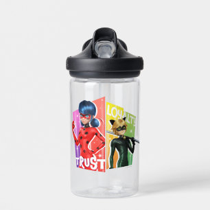 Ladybug & Cat Noir   Trust & Loyalty Water Bottle