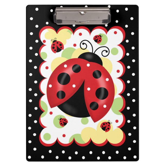 Ladybug Clipboard (Front)