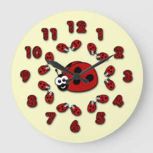 Ladybug Clock