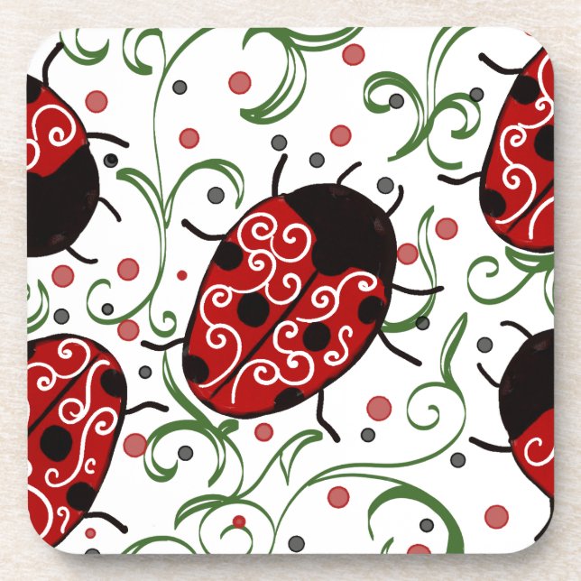 Ladybug Coaster (Front)