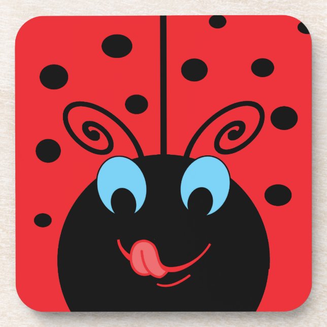 Ladybug Coaster (Front)