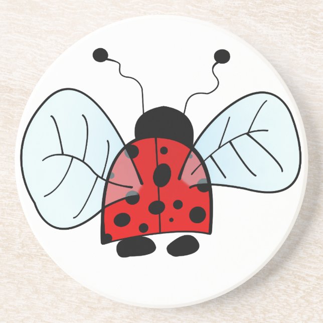 Ladybug Coaster (Front)