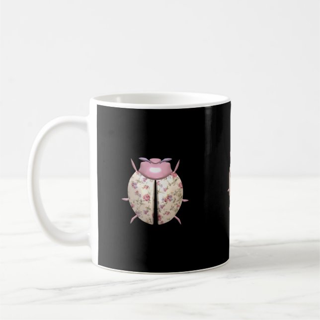 Ladybug Coffee Mug (Left)