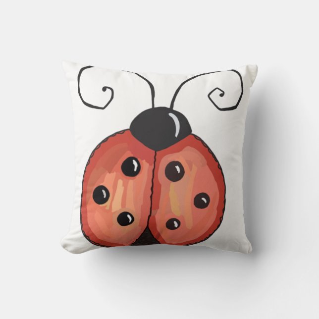 Ladybug Cushion (Front)