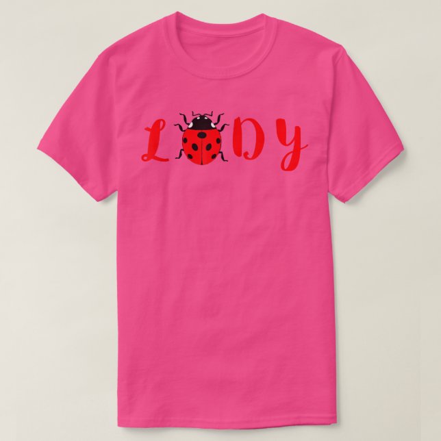 Ladybug Cute Ladybug Insect Lady Bug Lover Entomol T-Shirt (Design Front)